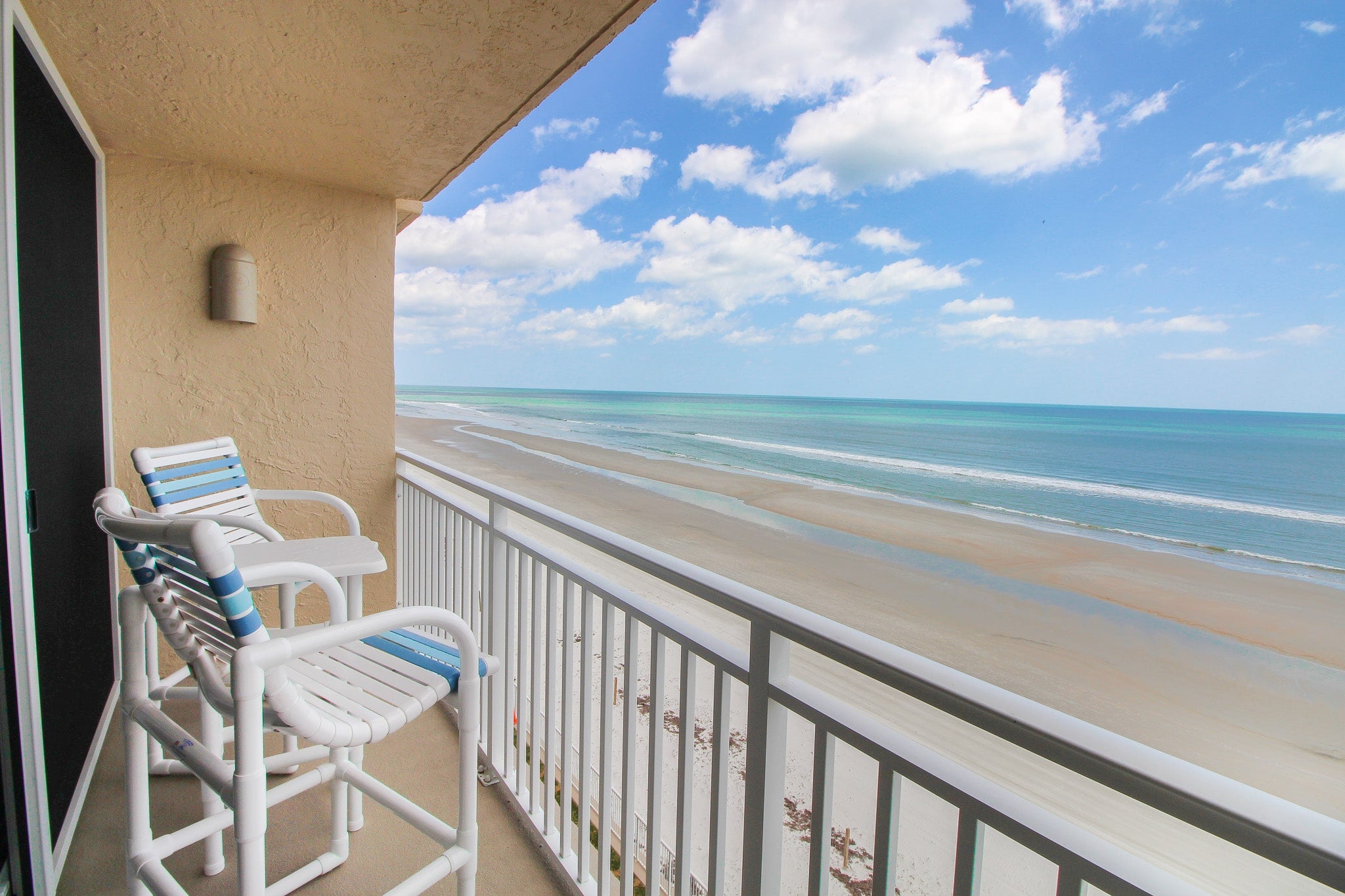 Awe-inspiring oceanfront view from living room balcony