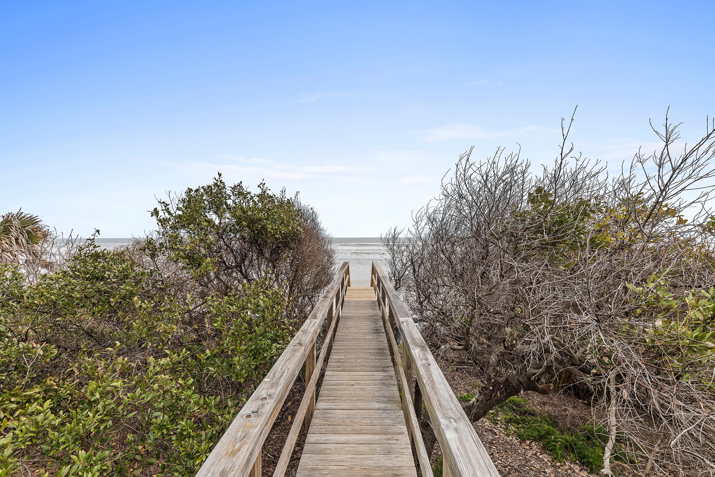 Private walkway to the beach!