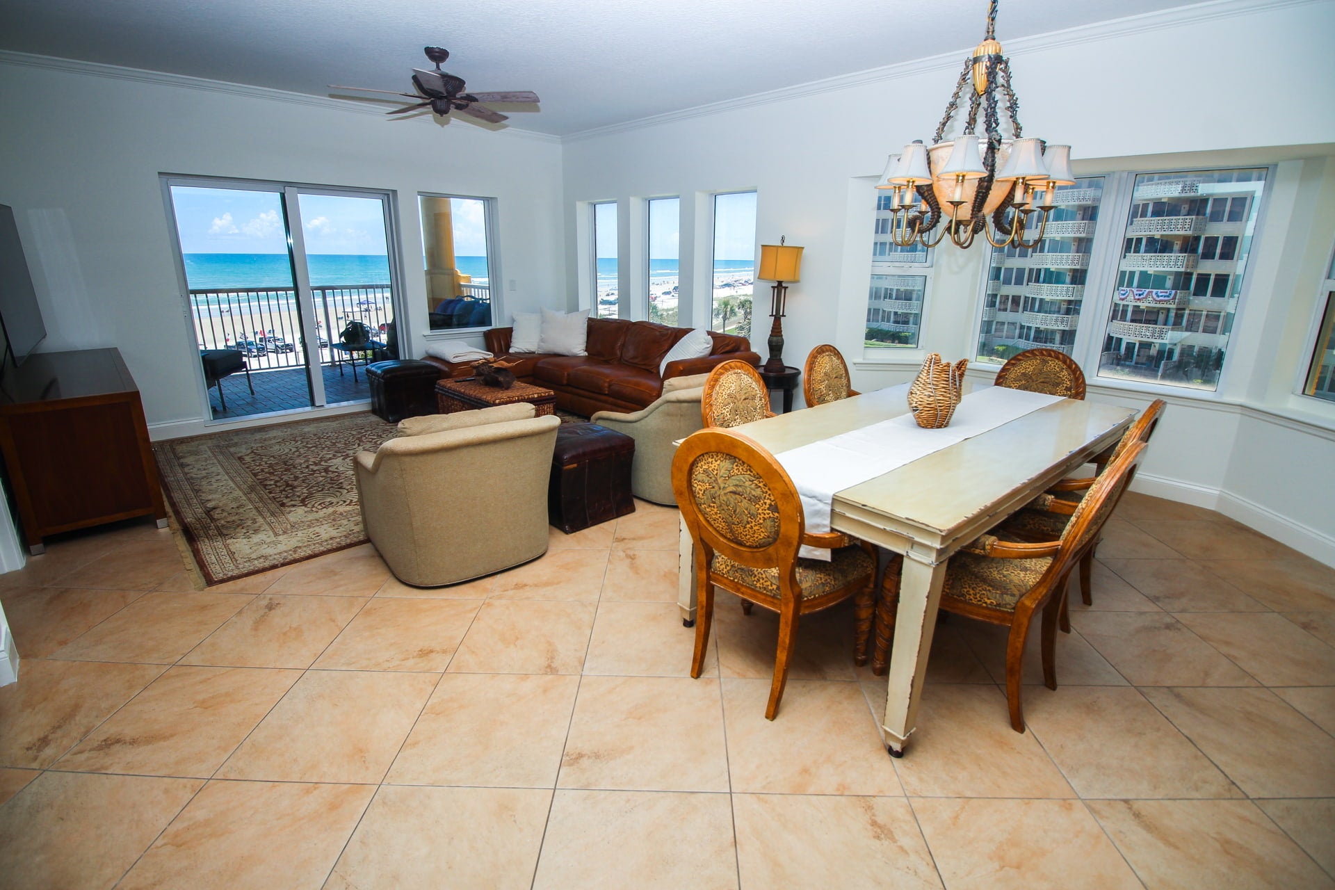 The Dining Room with Ocean Views