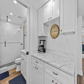 Spacious Laundry room attached to Bathroom
