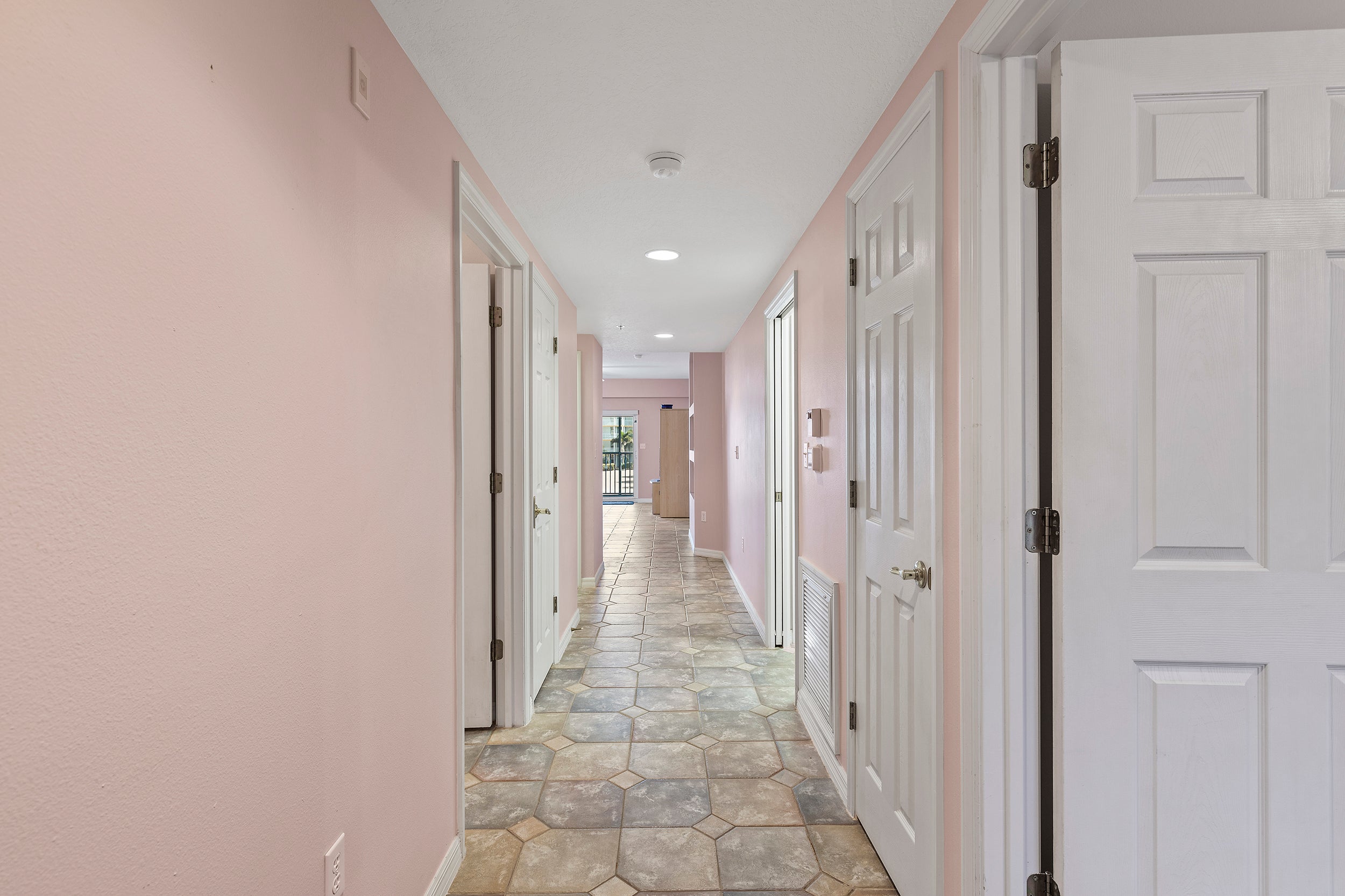 Hallway to Bedrooms and Main Living Area
