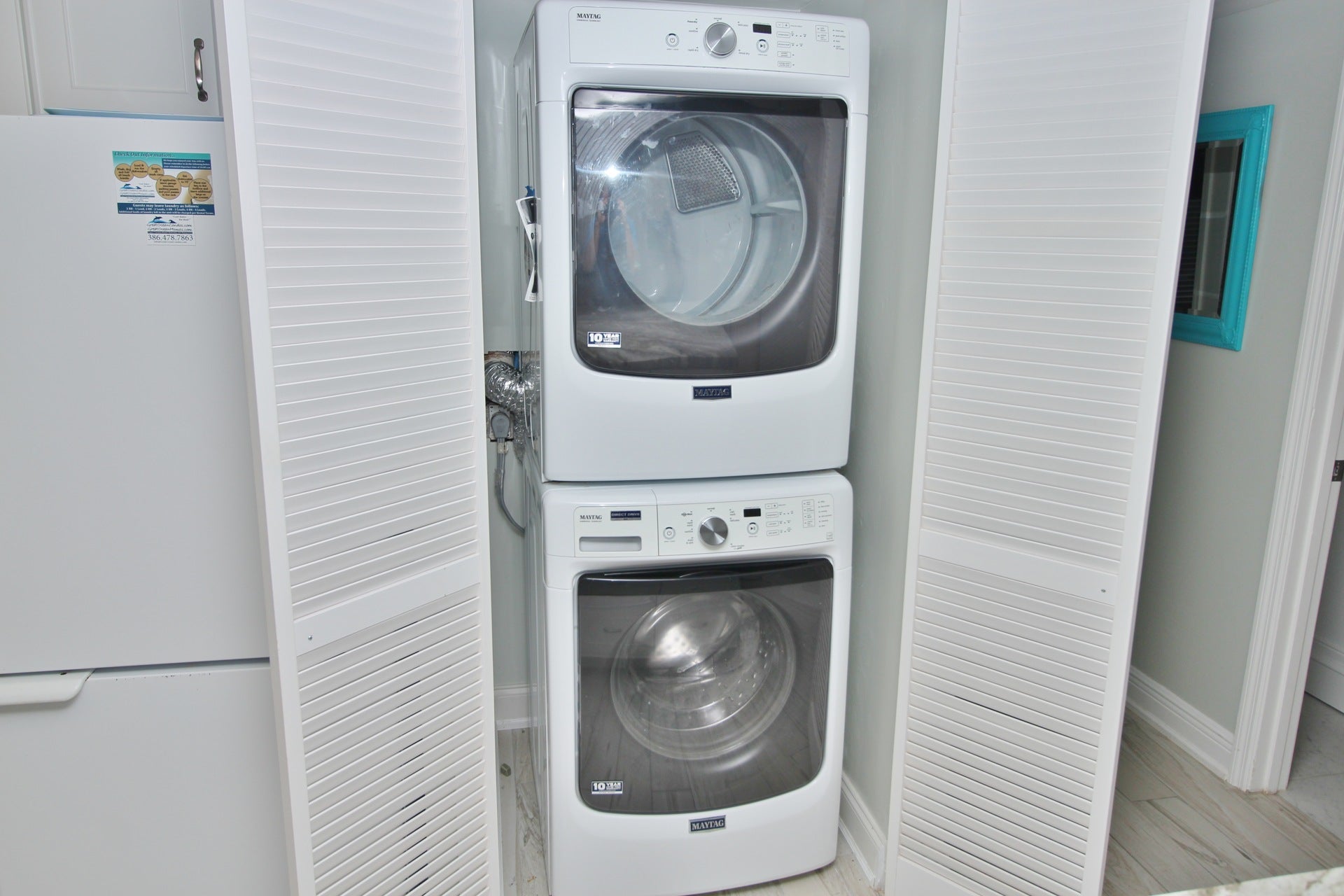 Stacked Washer & Dryer