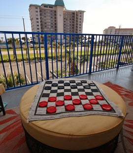 Play a game of chess in the Florida weather
