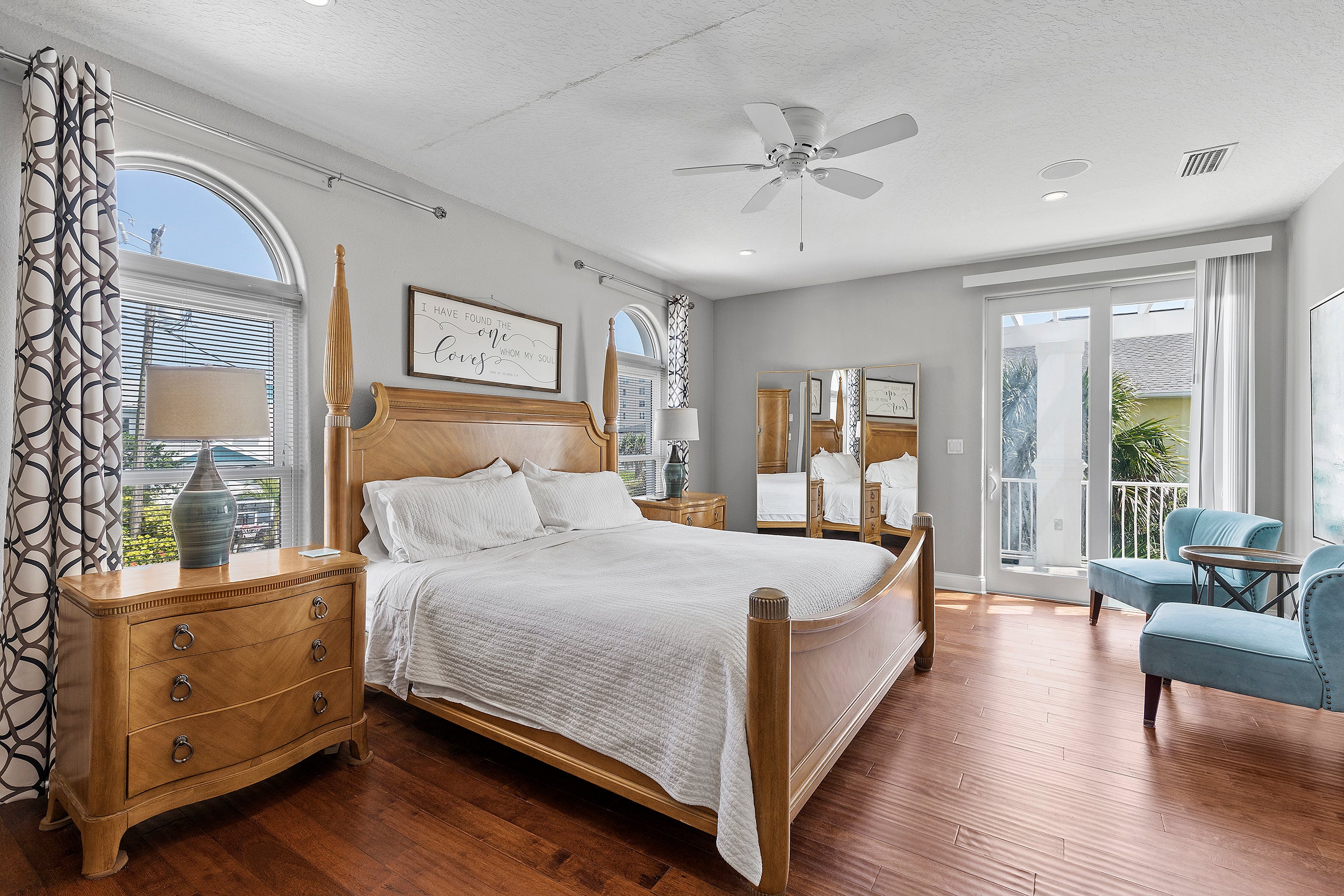 Primary Bedroom: King Suite with Private Sundeck