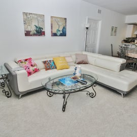 Sectional in Living Room
