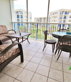 Unwind on this Furnished Balcony