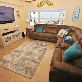 Large sectional in the living room
