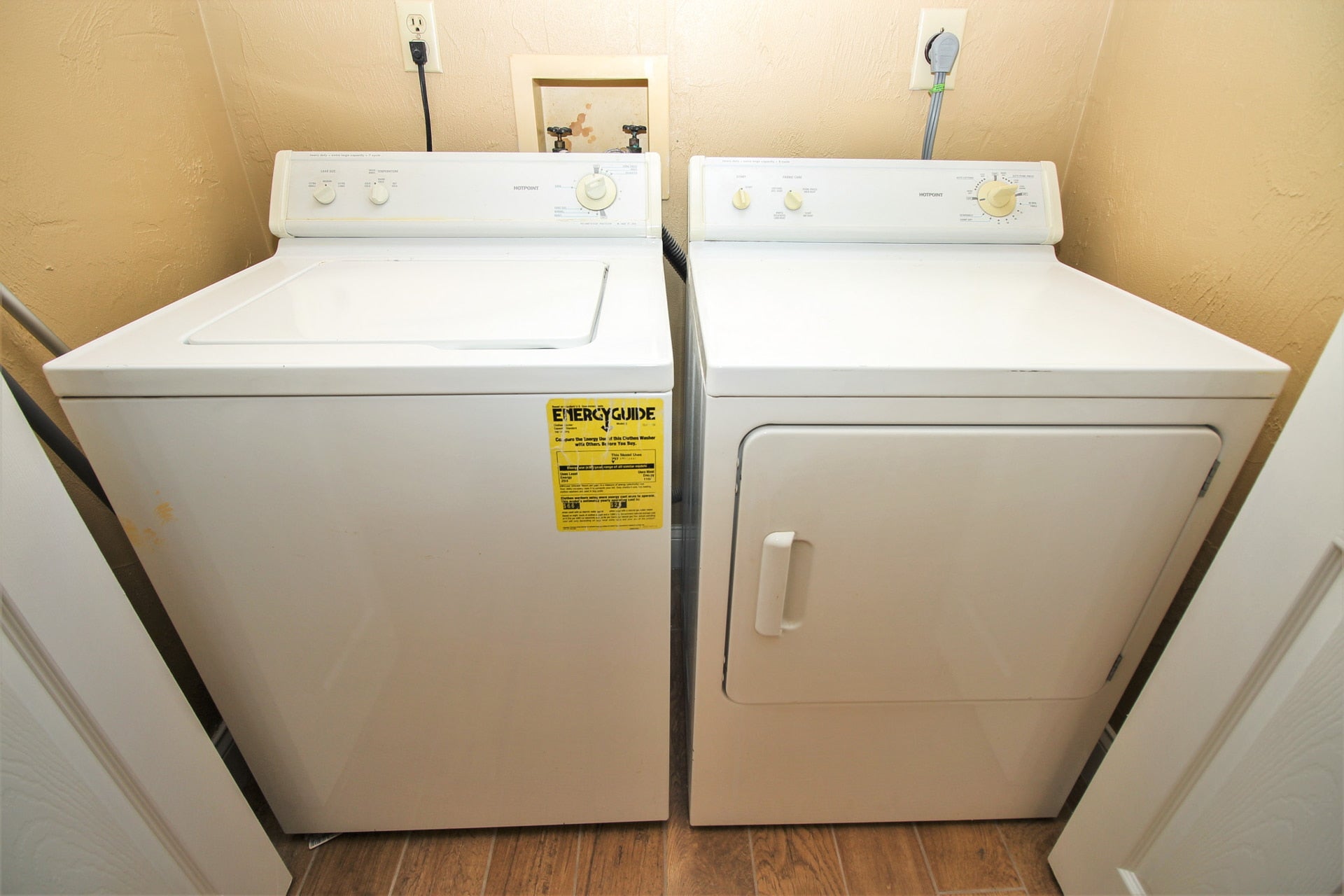 Full washer and dryer