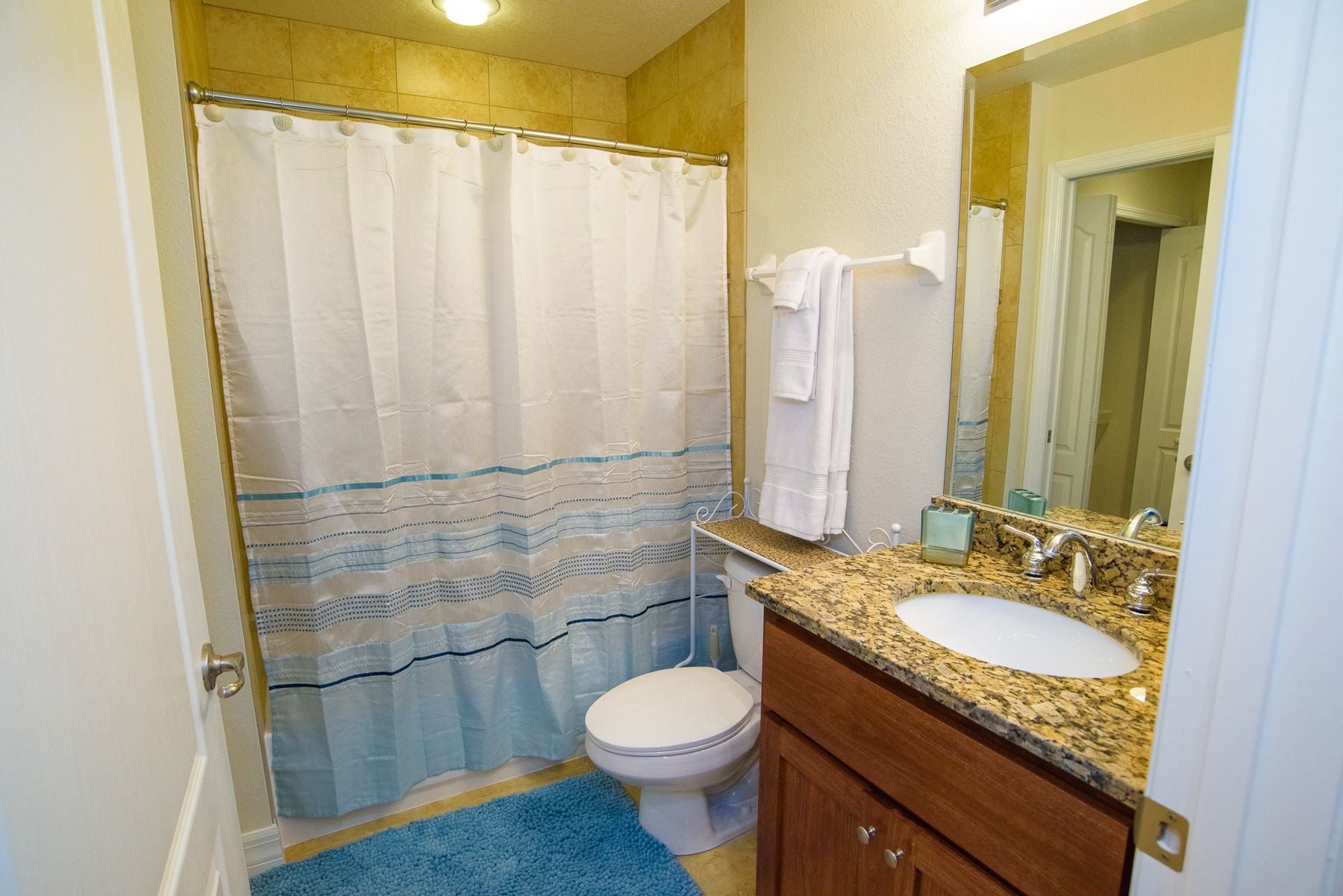 Guest bathroom and shower