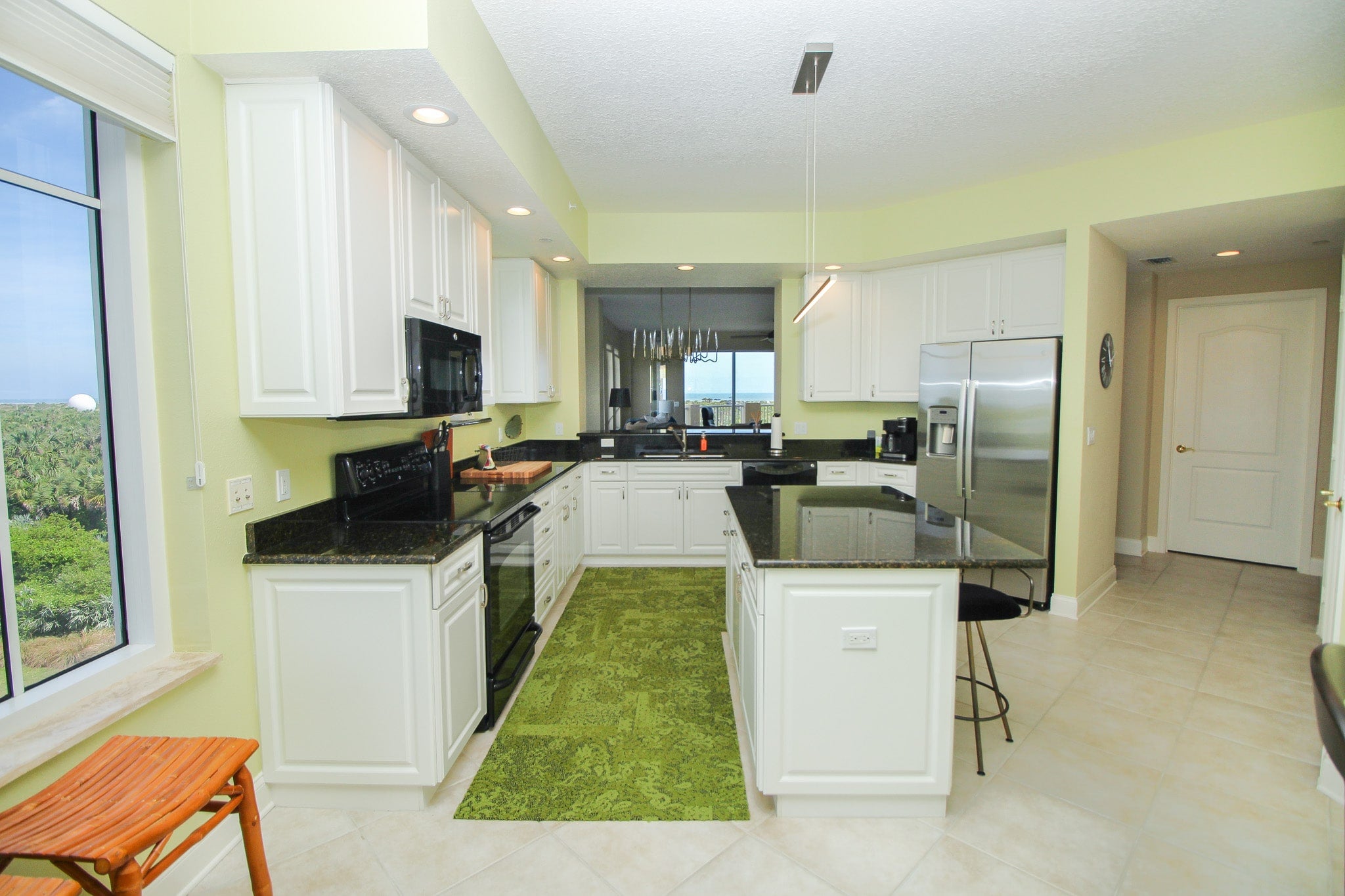 Ample kitchen space