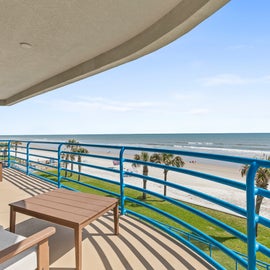 Large Balcony with Great Views