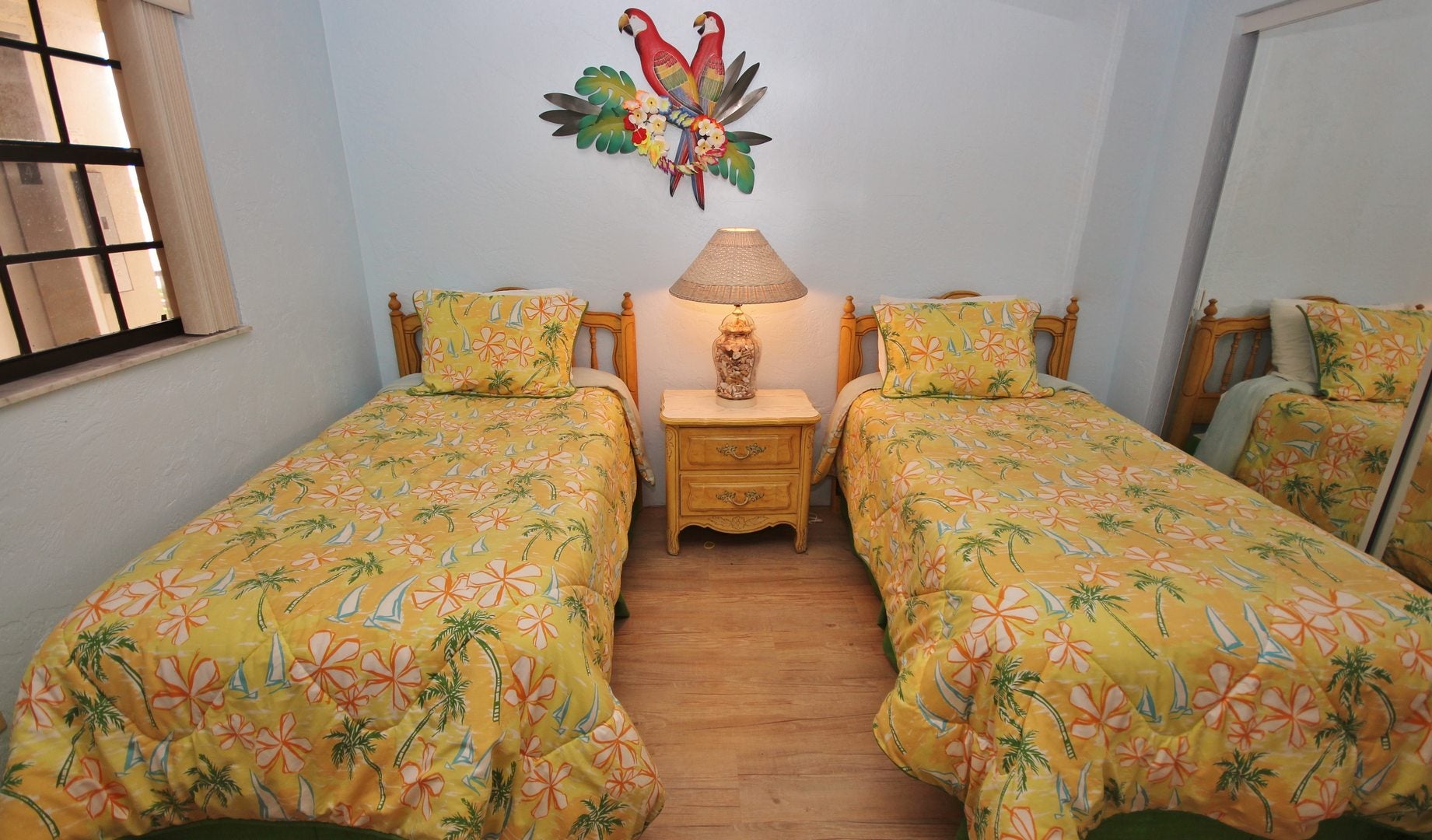Tropical Theme in Second Bedroom