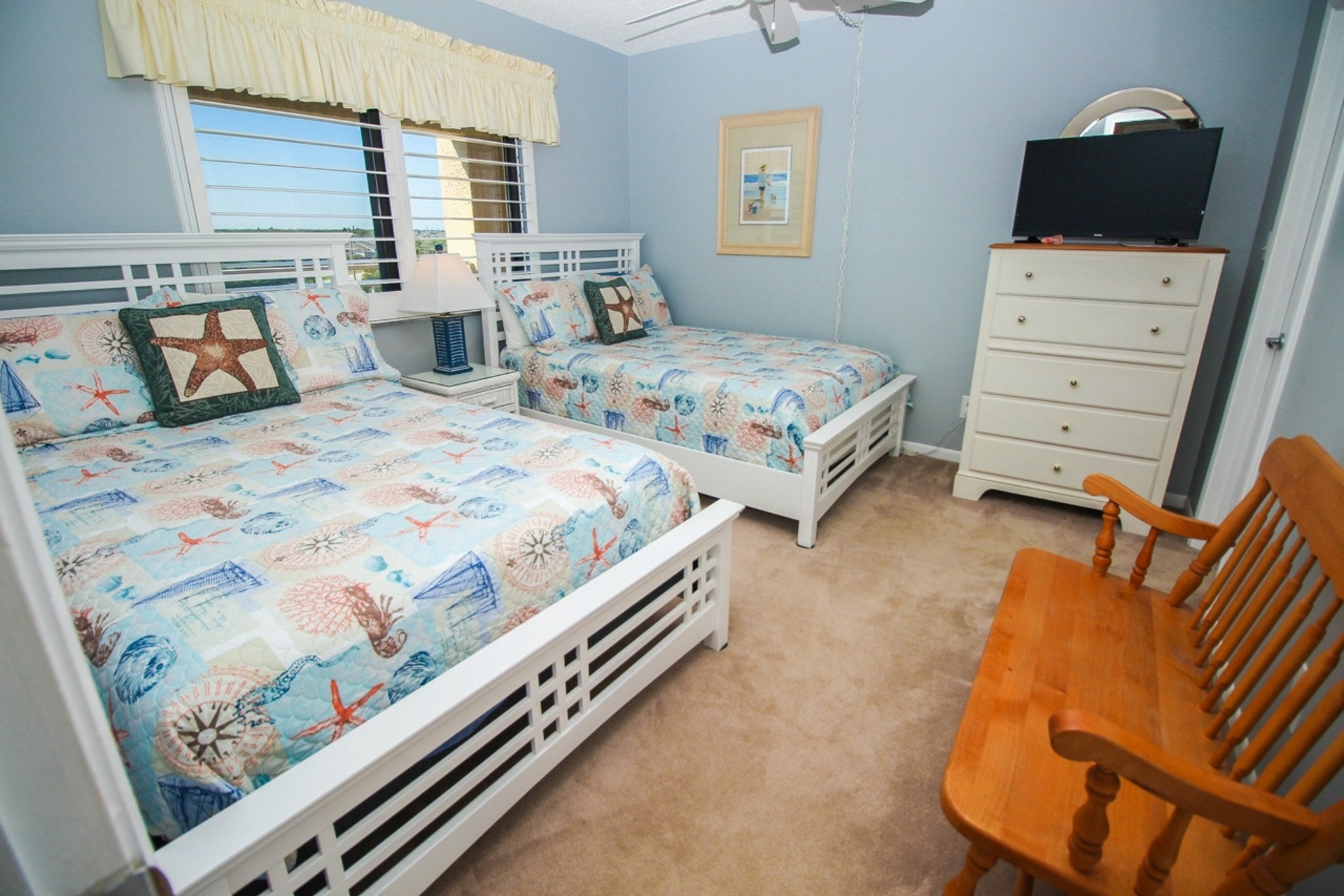 Second Bedroom with Two Double Beds