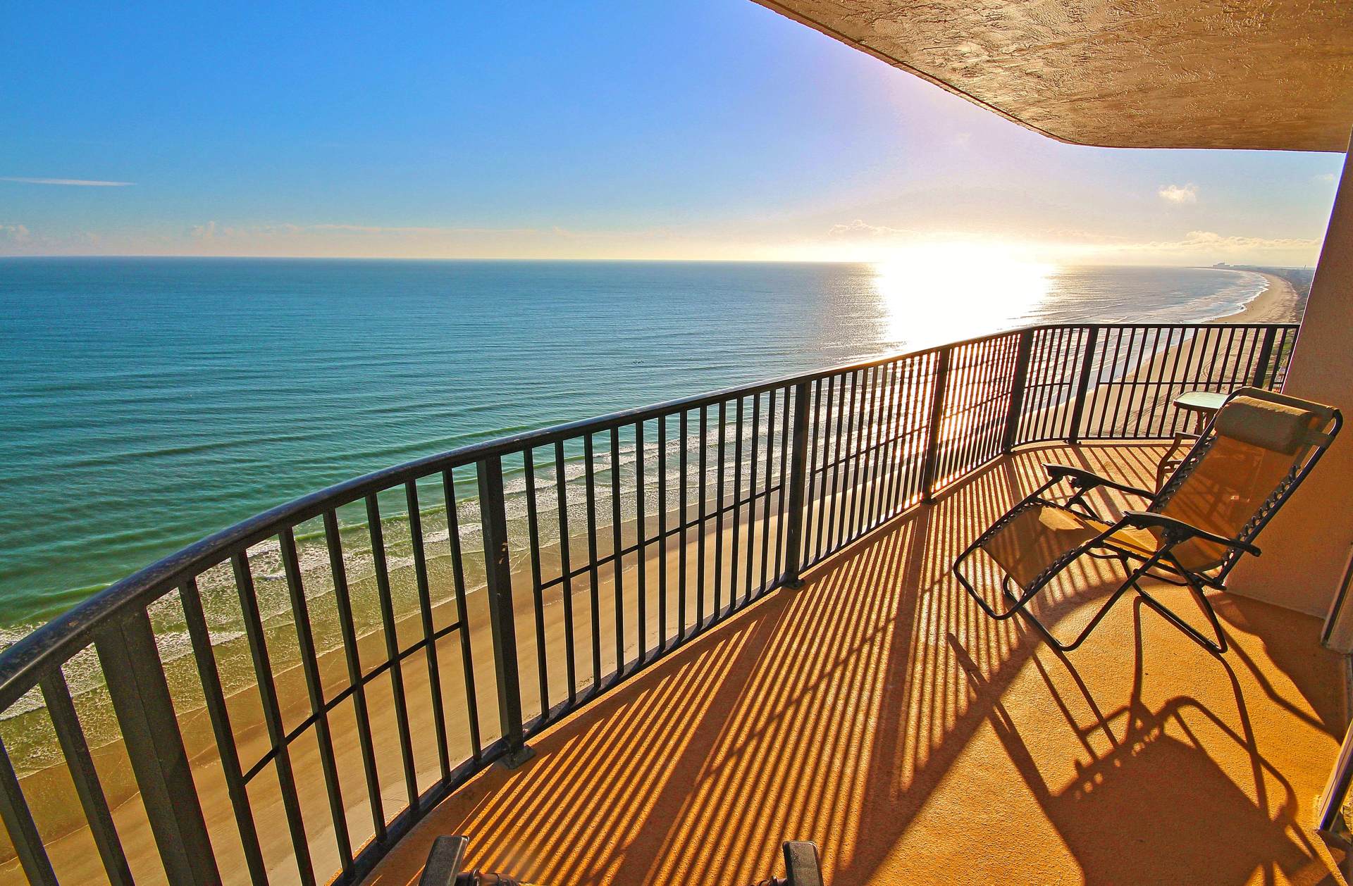The Balcony with an Incredible Ocean View