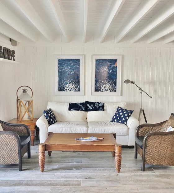 Coastal Chic Living Room