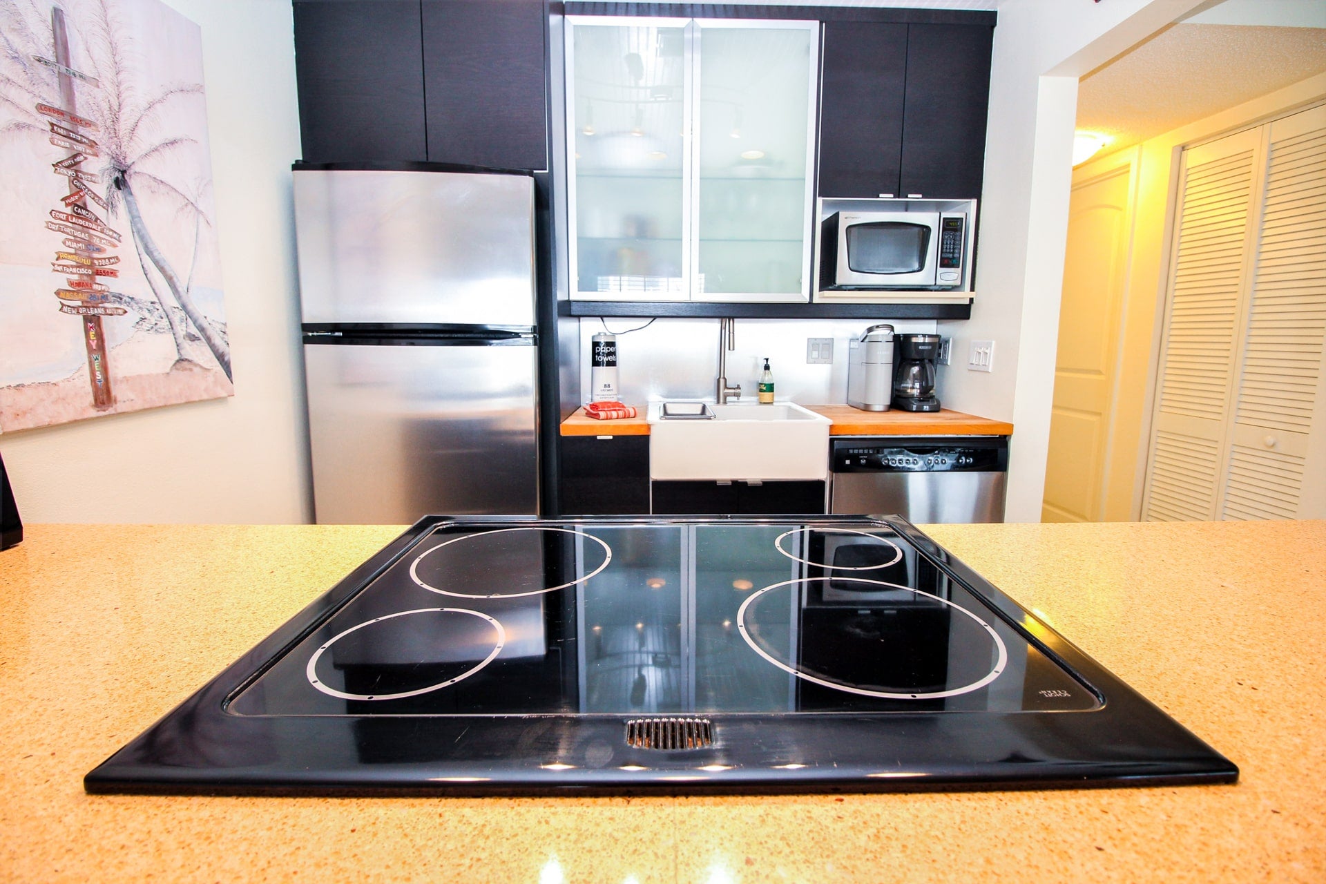 Stainless Steel Appliances & Electric Stove