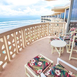 Furnished Balcony with Stunning View