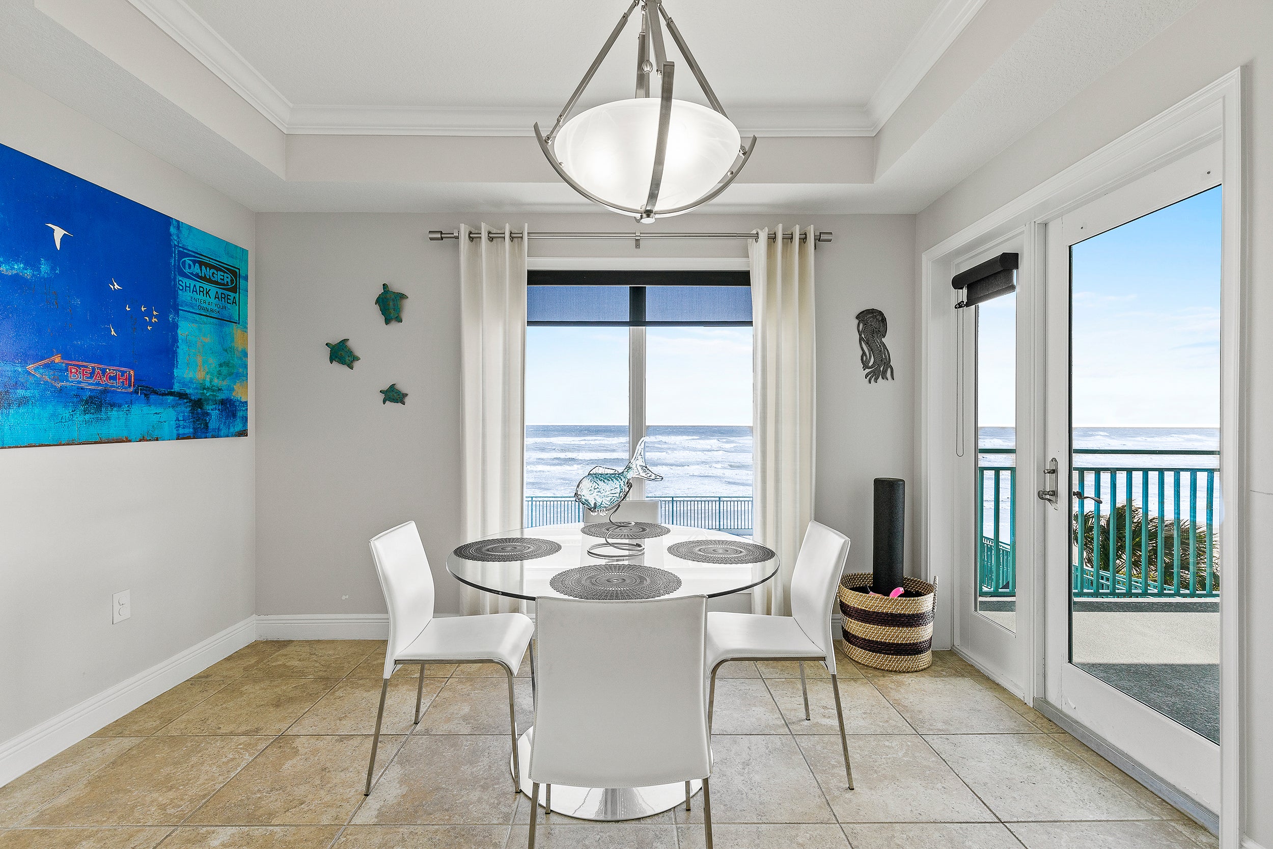 Dining room with ocean views!
