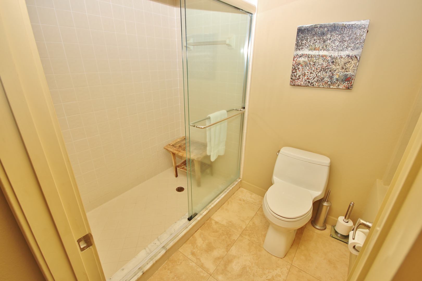 Walk-In Shower with Seating