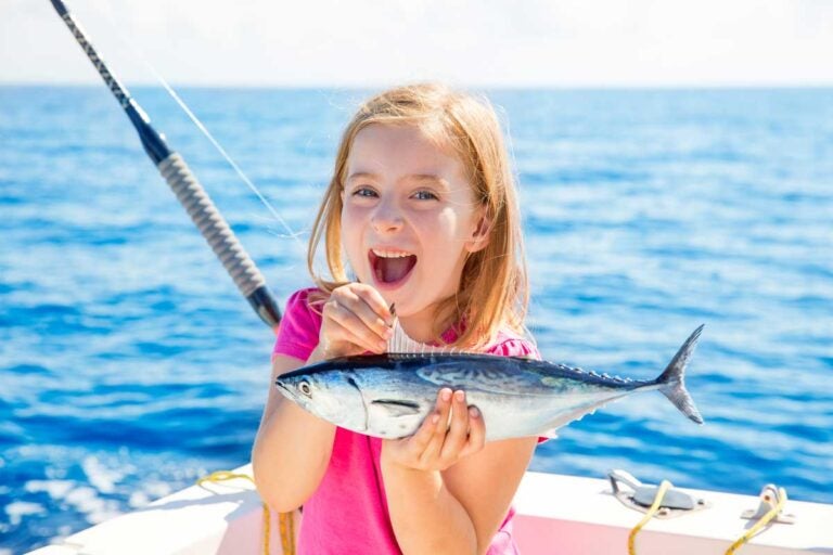 Girl with Tuna